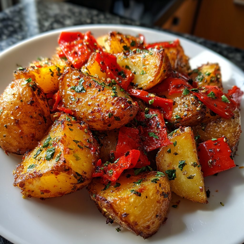 Ofenkartoffeln mit Paprika