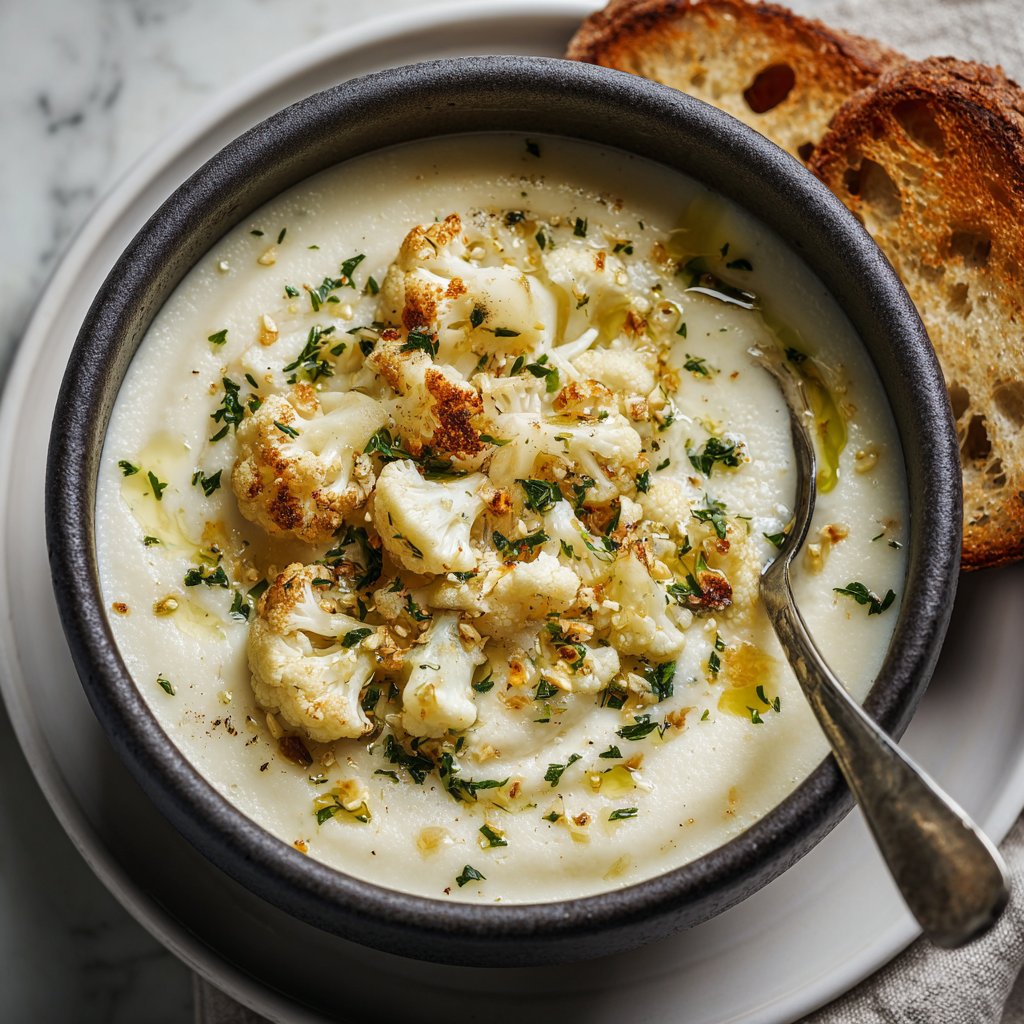 Blumenkohlsuppe zum Vorbereiten