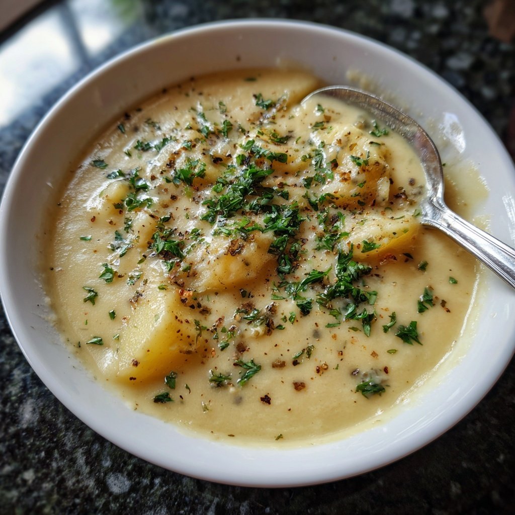 Blumenkohl Suppe Mit Kartoffeln