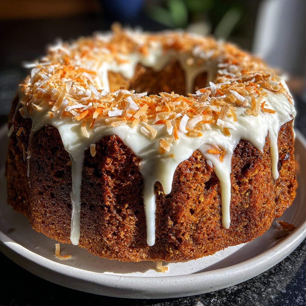 Karottenkuchen Mit Kokos