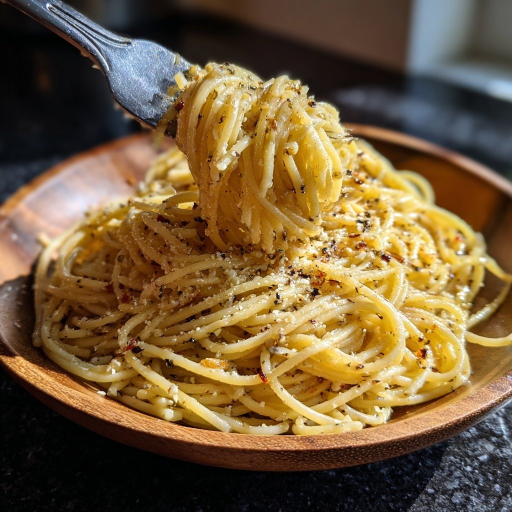 Schnell & Einfach 15-Minuten Knoblauchpasta