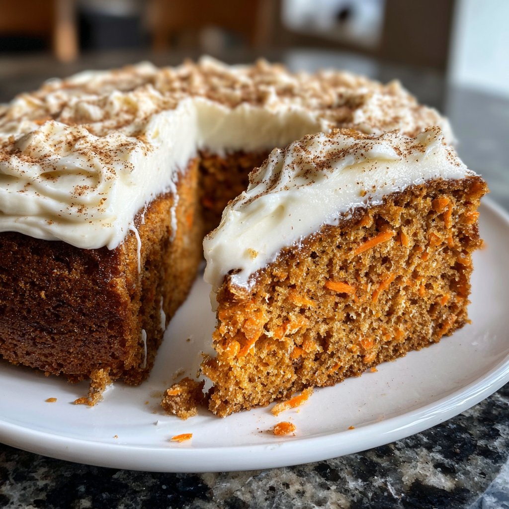Karottenkuchen Mit Frischkäse Frosting
