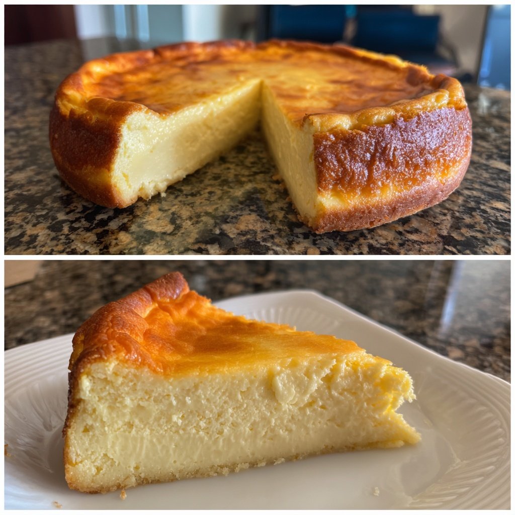 Käsekuchen klassisch gebacken