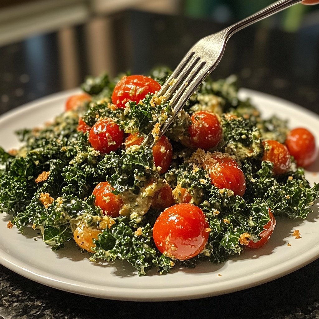 Wholesome Kale Delight – Frischer Salatgenuss