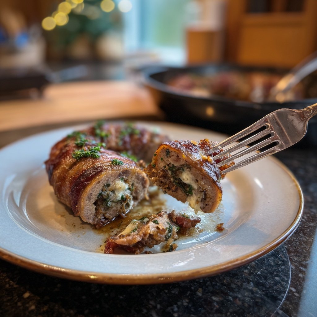 Hausmannskost Rinderrouladen mit Rahmsoße