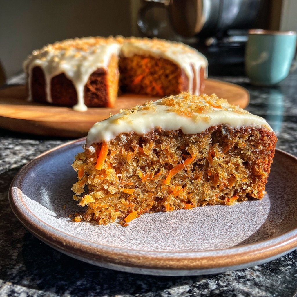 Karottenkuchen Mit Joghurt Teig